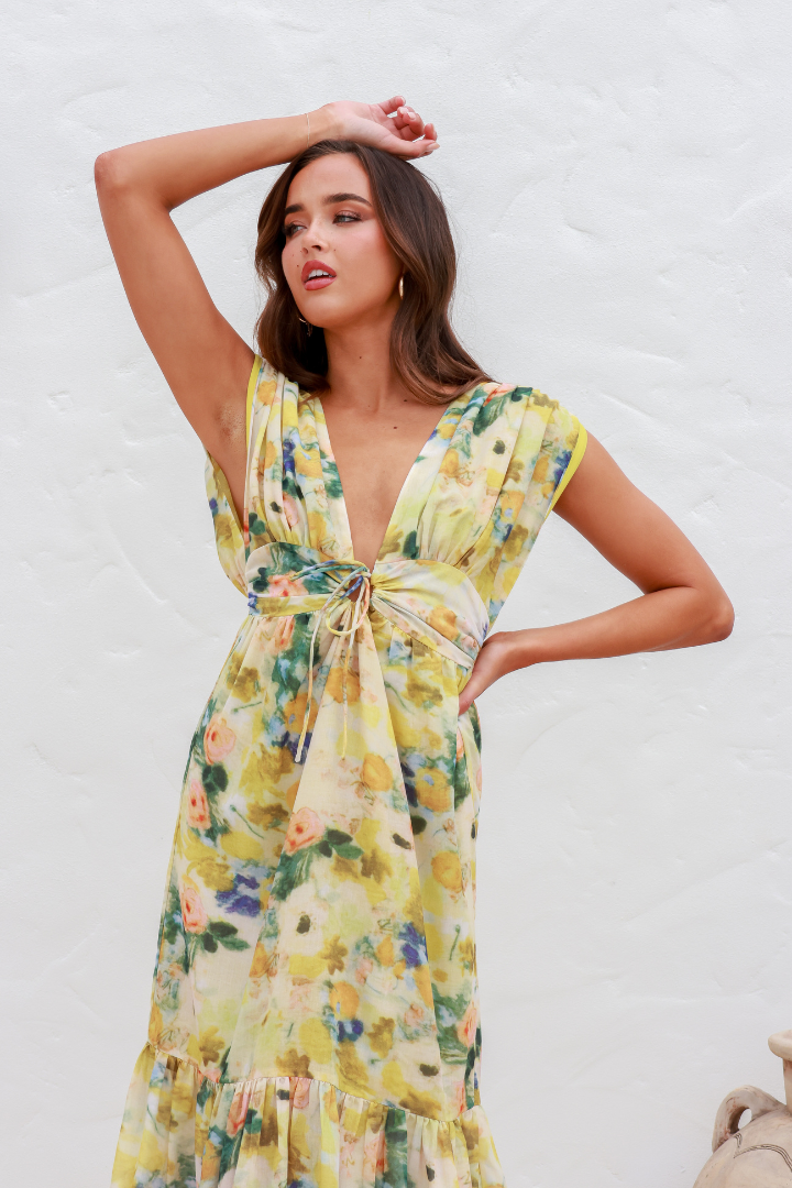 MONET NECK DRESS